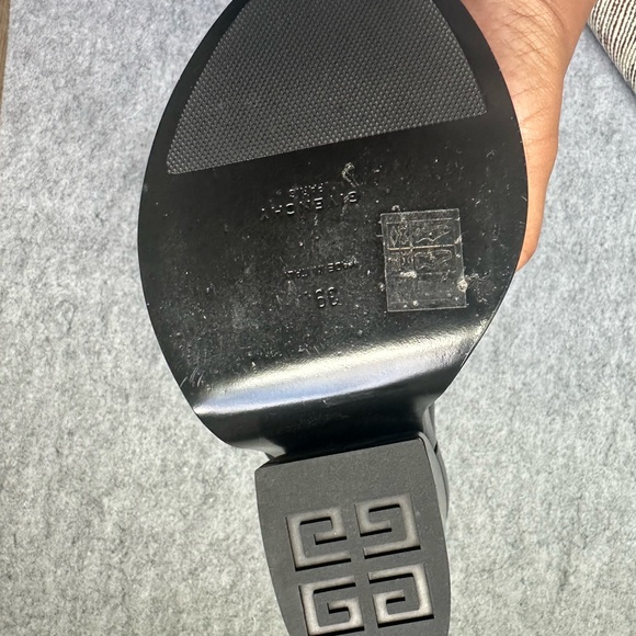 Givenchy “Look Book” Black Platform Leather Boots Size 39 - Picture 6 of 7